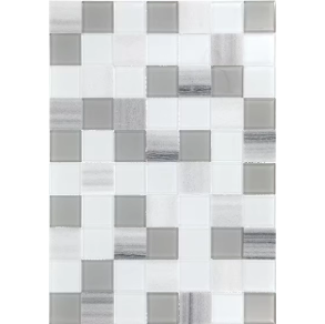 Marmara & Glass Straight Stack - stone tile
